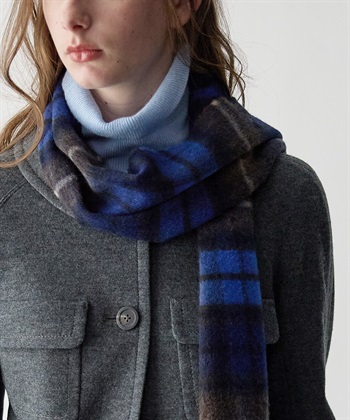 49AV JUNKO SHIMADA 【CHRISTMAS SALE】チェック柄カシミヤマフラー_subthumb_1