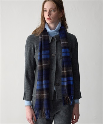 49AV JUNKO SHIMADA 【CHRISTMAS SALE】チェック柄カシミヤマフラー_subthumb_3
