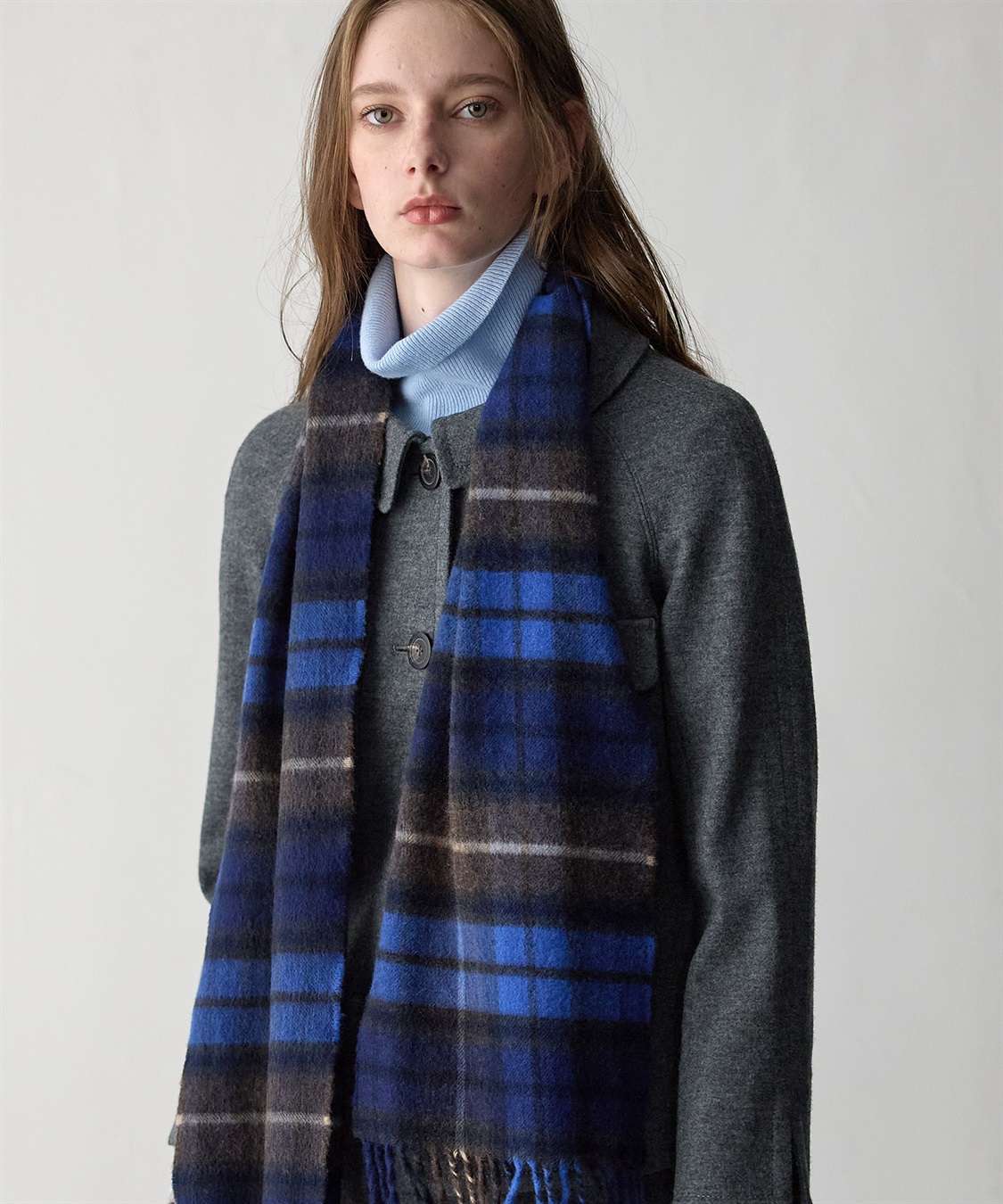 49AV JUNKO SHIMADA 【CHRISTMAS SALE】チェック柄カシミヤマフラー_sub_4