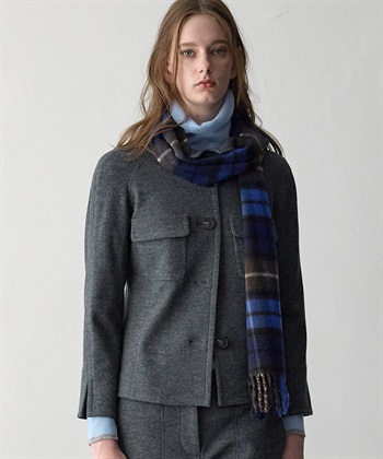 49AV JUNKO SHIMADA 【CHRISTMAS SALE】チェック柄カシミヤマフラー_subthumb_6