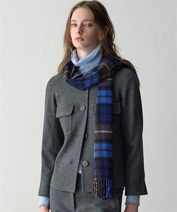 49AV JUNKO SHIMADA 【CHRISTMAS SALE】チェック柄カシミヤマフラー_subthumb_7