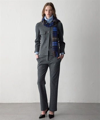 49AV JUNKO SHIMADA 【CHRISTMAS SALE】チェック柄カシミヤマフラー_subthumb_8