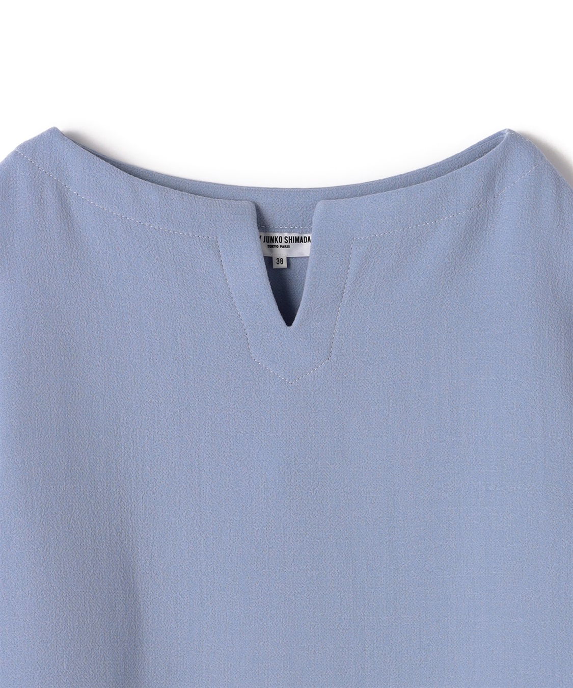 49AV JUNKO SHIMADA キーネック半袖プルオーバー_sub_2