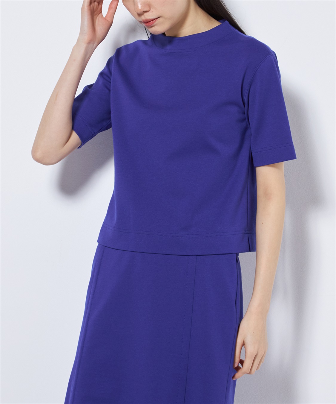 バックジップTブラウス 49AV JUNKO SHIMADA｜クロスプラス公式