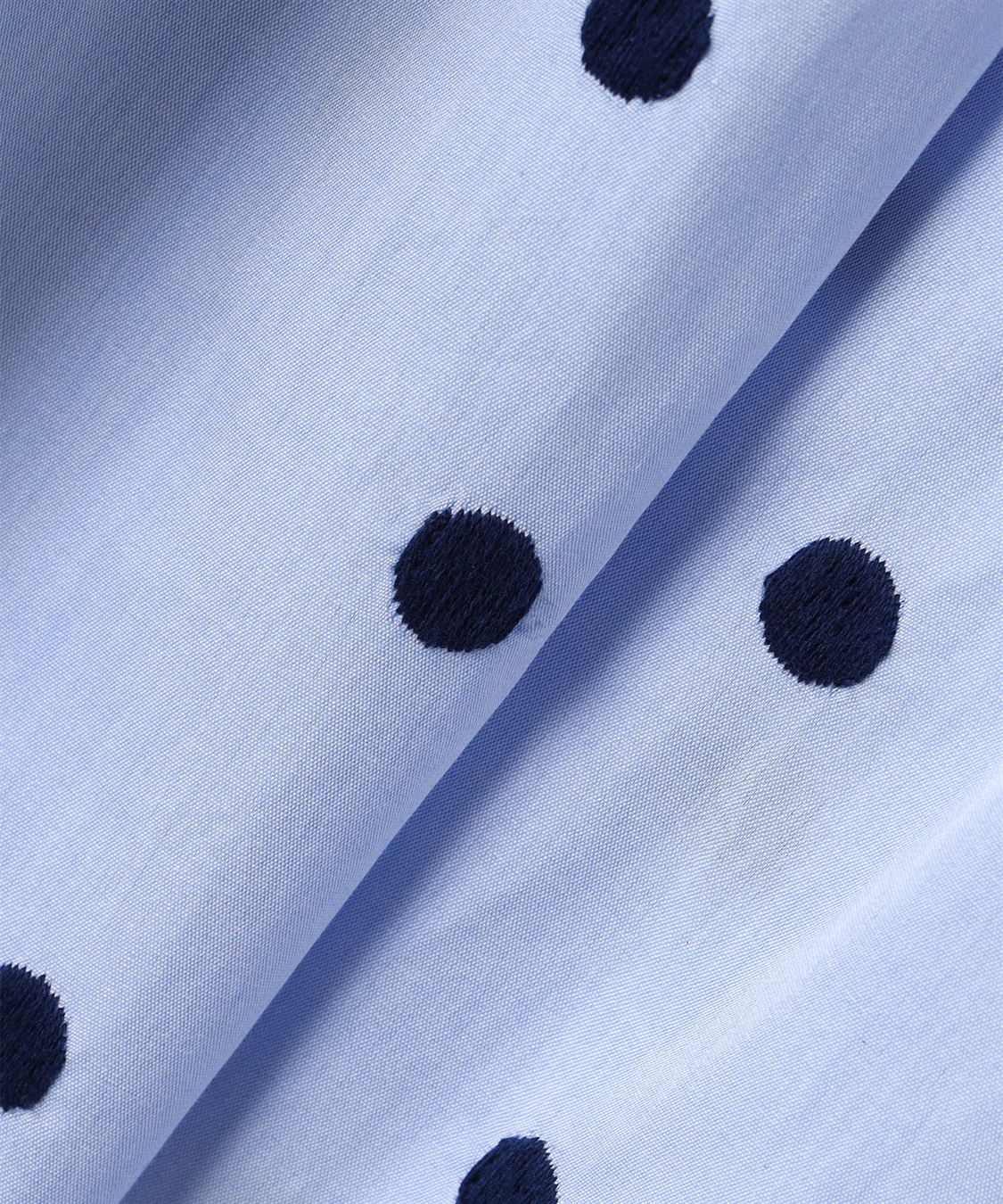 ドット刺繍コットンブラウス 49AV JUNKO SHIMADA｜クロスプラス