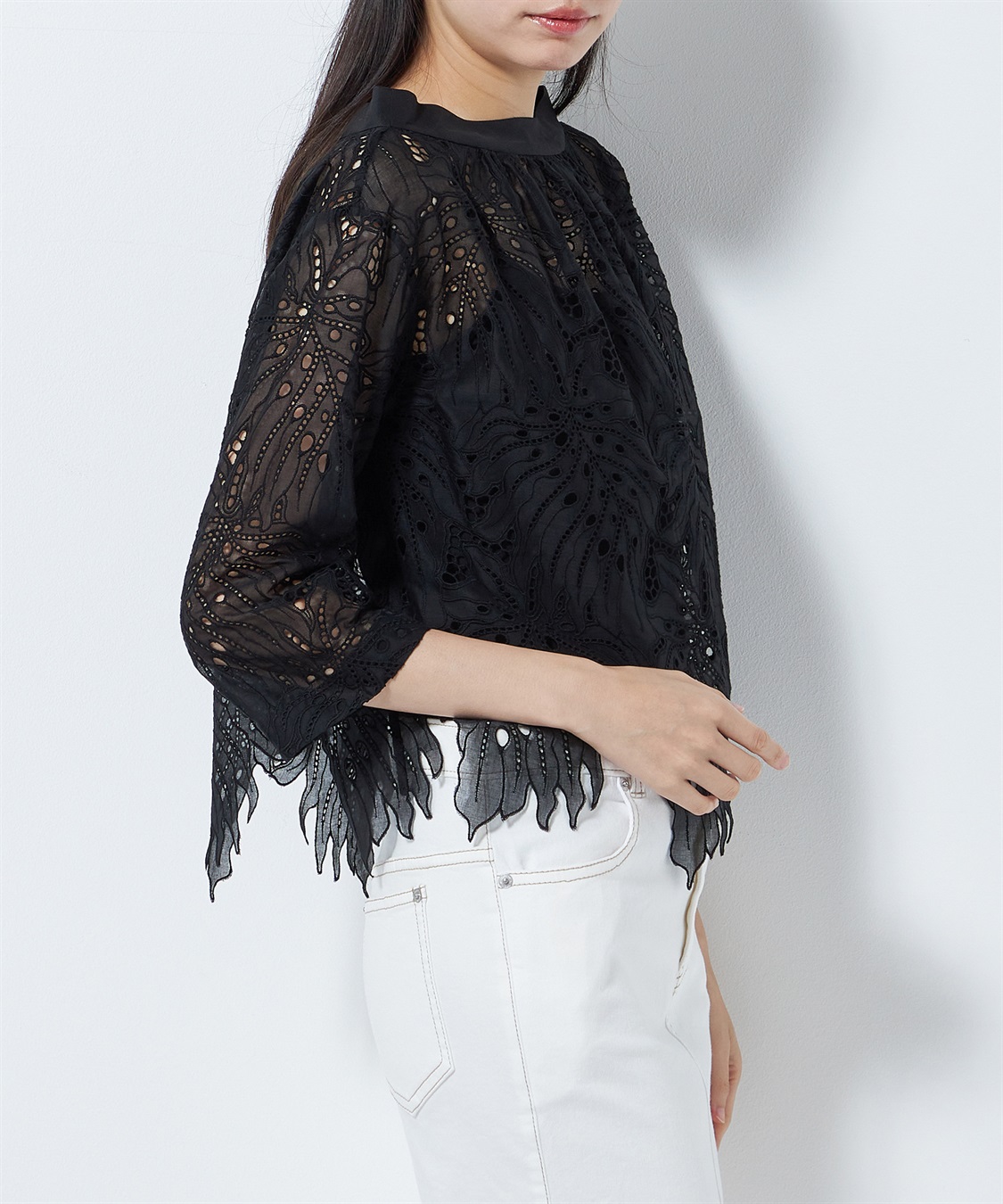 49AV.Junko Shimada トップス 疑麻コットンニットトップス 49AV JUNKO SHIMADA｜クロスプラス