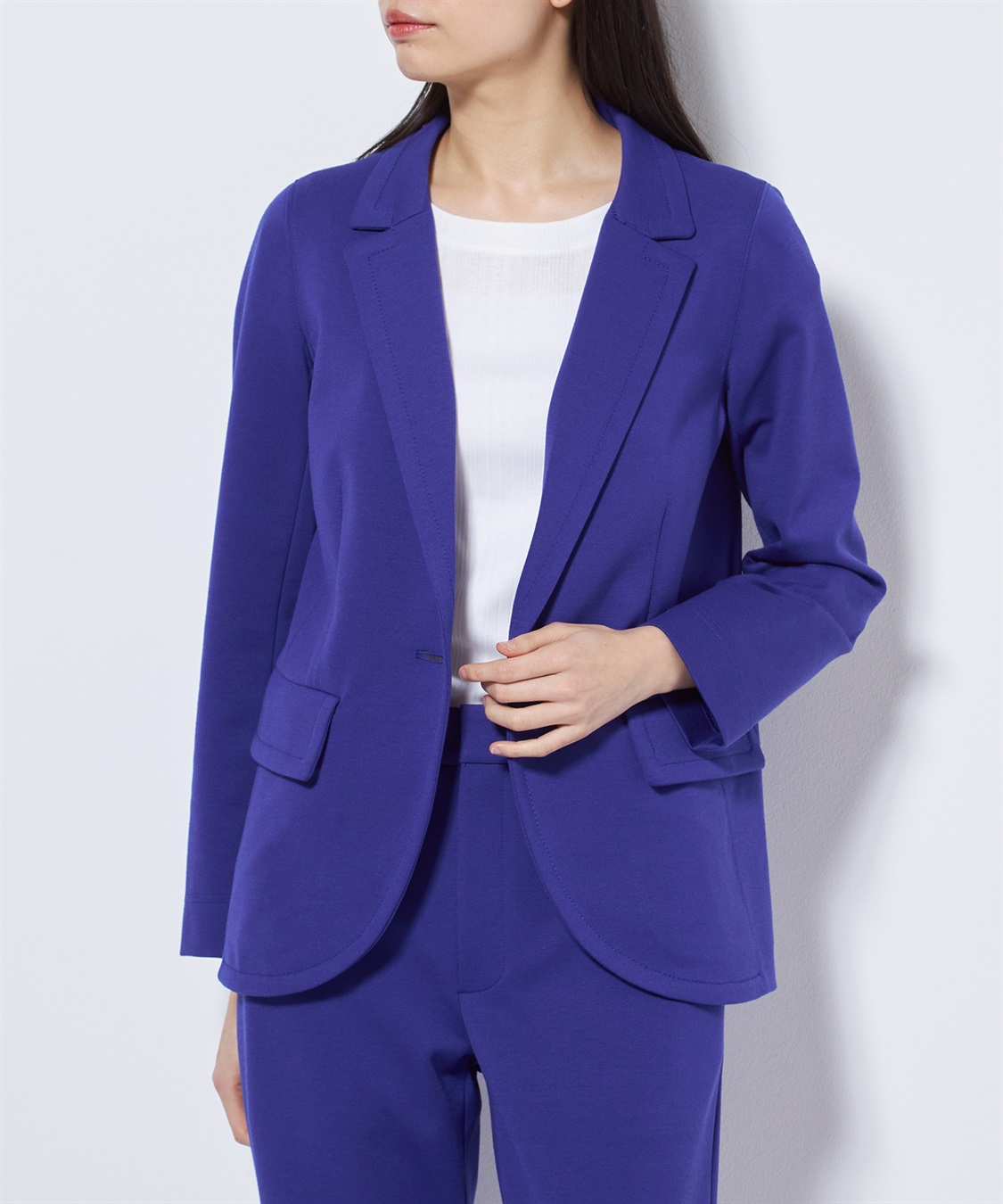 49AV JUNKO SHIMADA 【TIME SALE】ワンボタンテーラードジャケット_sub_5