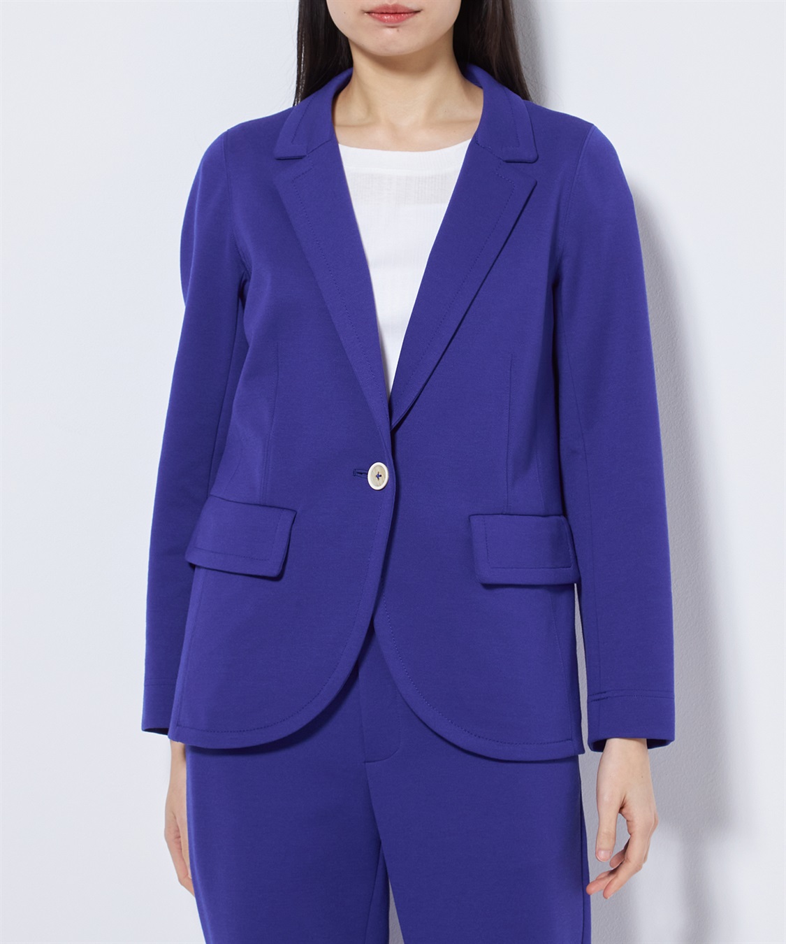 49AV JUNKO SHIMADA 【TIME SALE】ワンボタンテーラードジャケット_sub_6