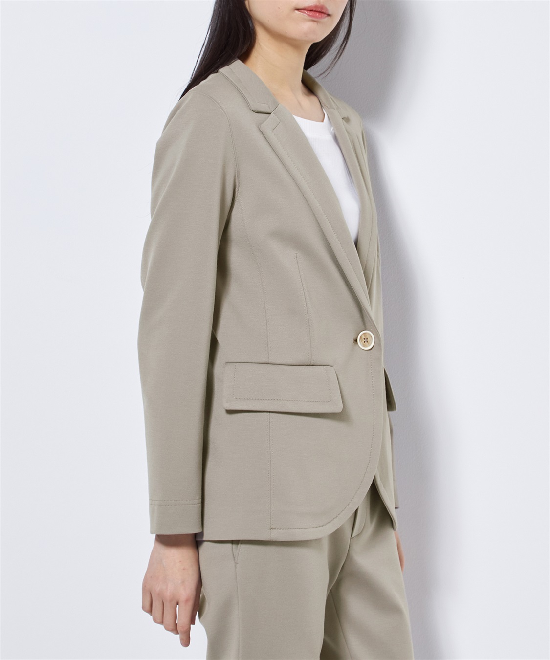 49AV JUNKO SHIMADA 【TIME SALE】ワンボタンテーラードジャケット_sub_11