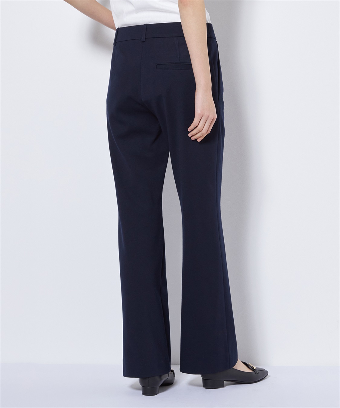 49AV JUNKO SHIMADA 【CHRISTMAS SALE】ポンチ素材フレアパンツ_sub_3