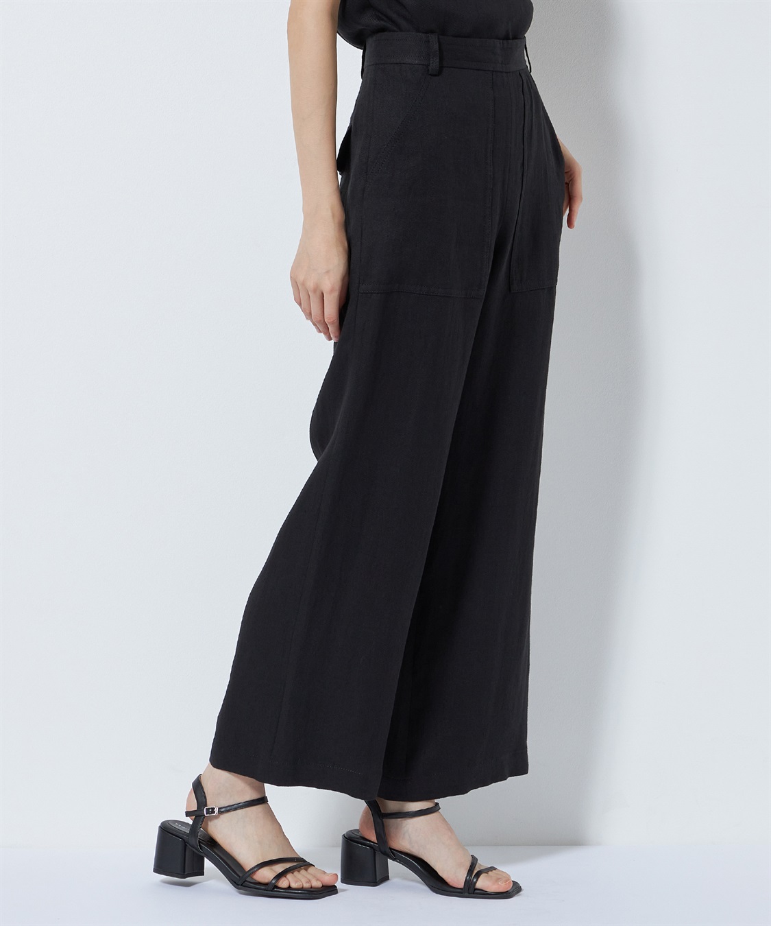 ナチュラルリネンパンツ 49AV JUNKO SHIMADA｜クロスプラス公式通販サイト