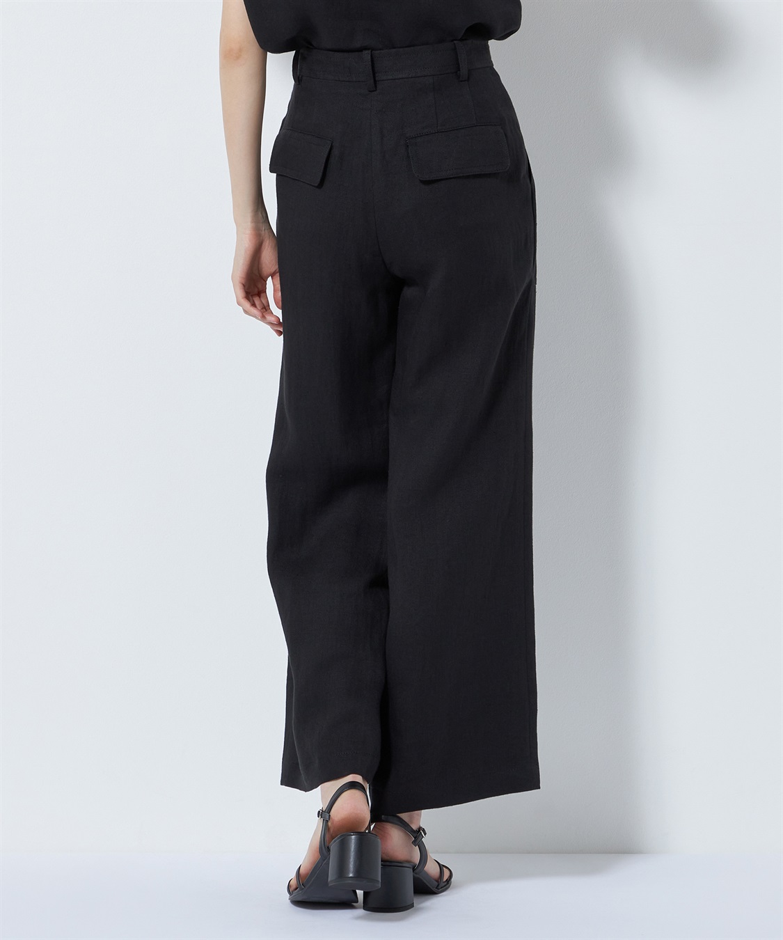 ナチュラルリネンパンツ 49AV JUNKO SHIMADA｜クロスプラス公式通販サイト