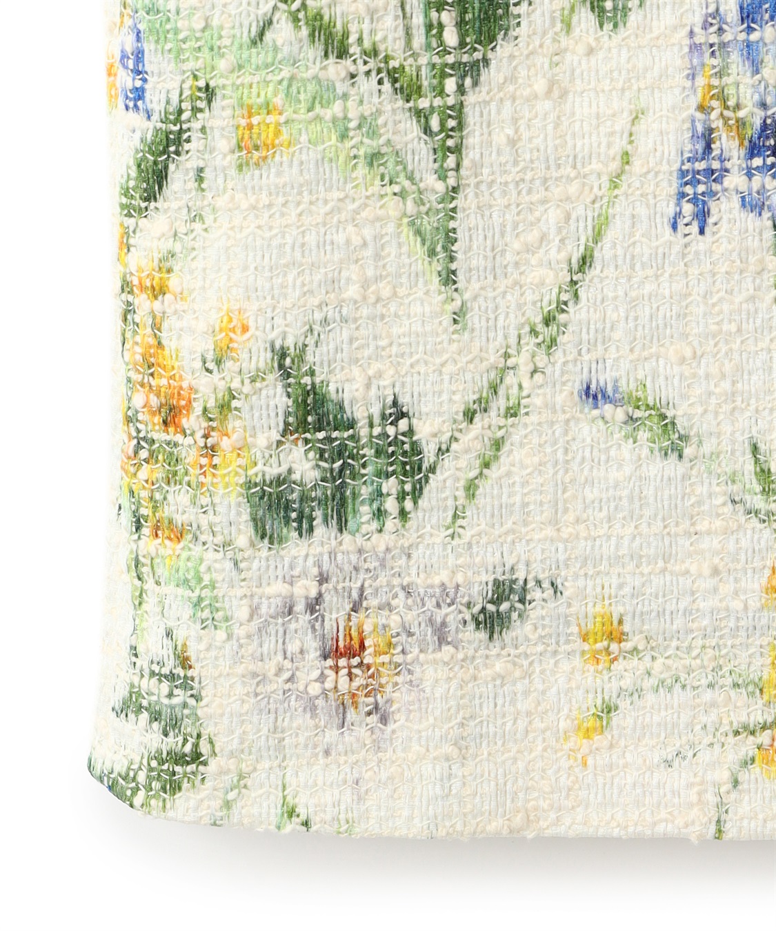 49av.junko shimada ツイードワンピース ドット刺繍ビッグカラーシャツワンピース 49AV JUNKO SHIMADA