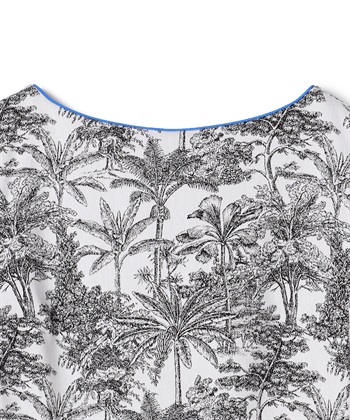 パームツリージャカードワンピース 49AV JUNKO SHIMADA｜クロスプラス