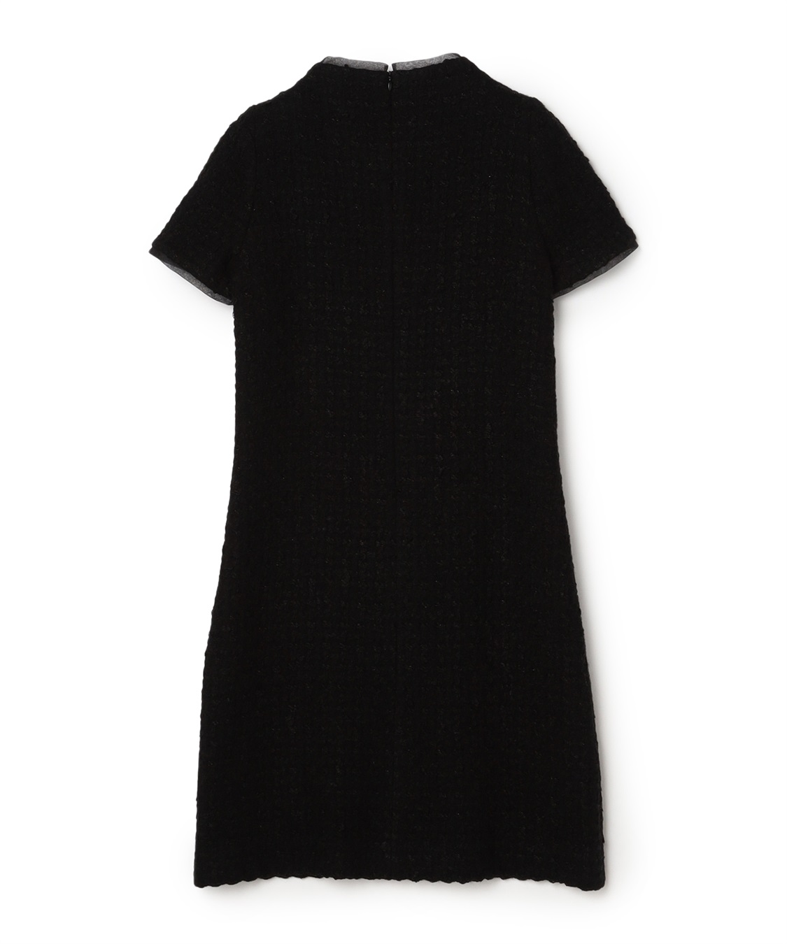 TIME SALE】ツイード風クラシカルチェックコート 49AV.junko