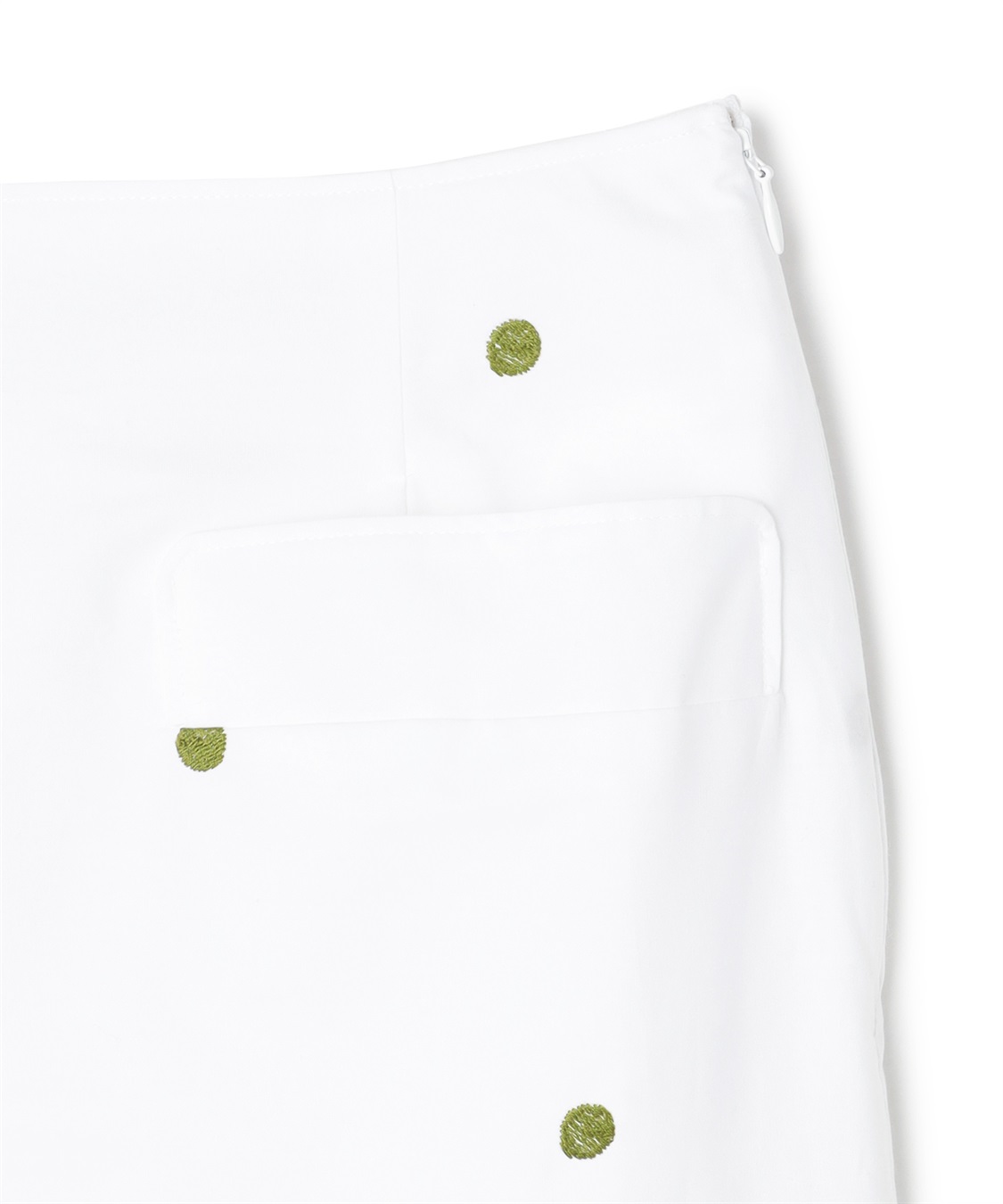 ローズ×ドット刺しゅうスカート 49AV JUNKO SHIMADA｜クロス