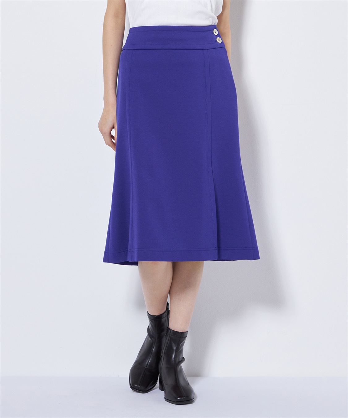 49AV JUNKO SHIMADA 【TIME SALE】スリット入りひざ丈スカート_sub_7