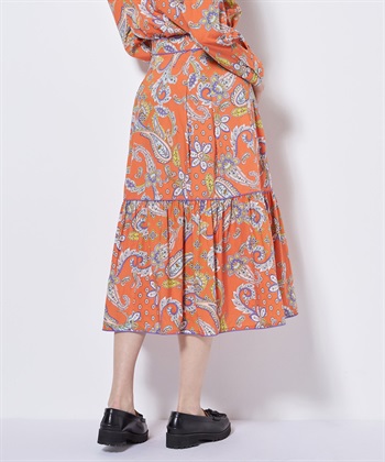 49AV JUNKO SHIMADA 【TIME SALE】ペイズリー柄プリントスカート_subthumb_3