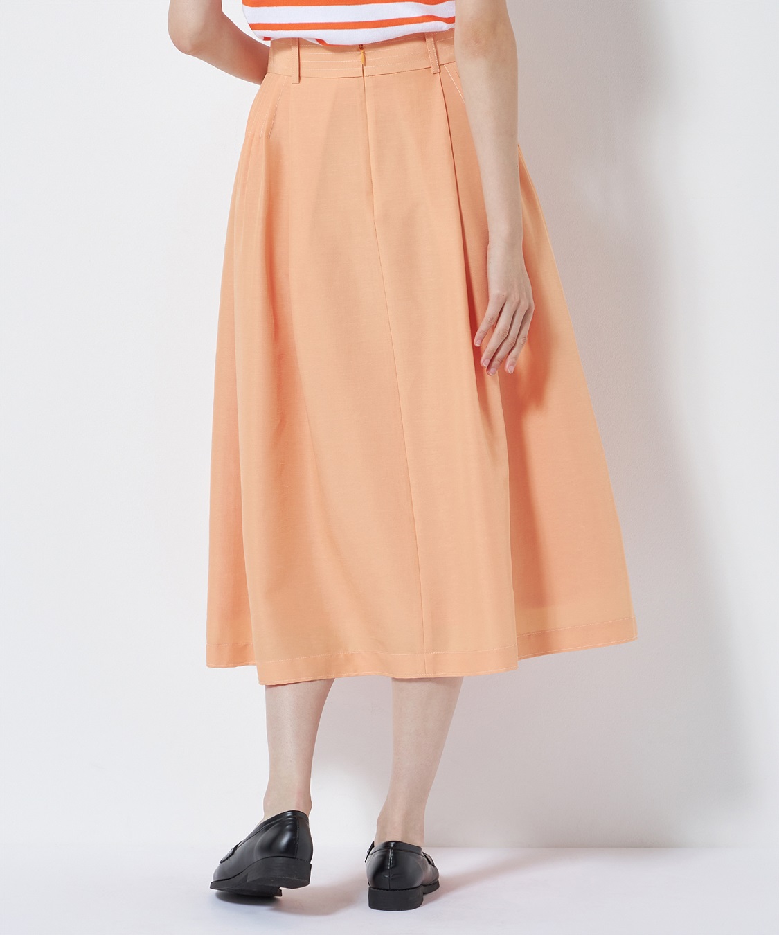 スカート TAN WAIST RIBBON GATHERD SKIRT｜CONVERSE TOKYO (コンバース