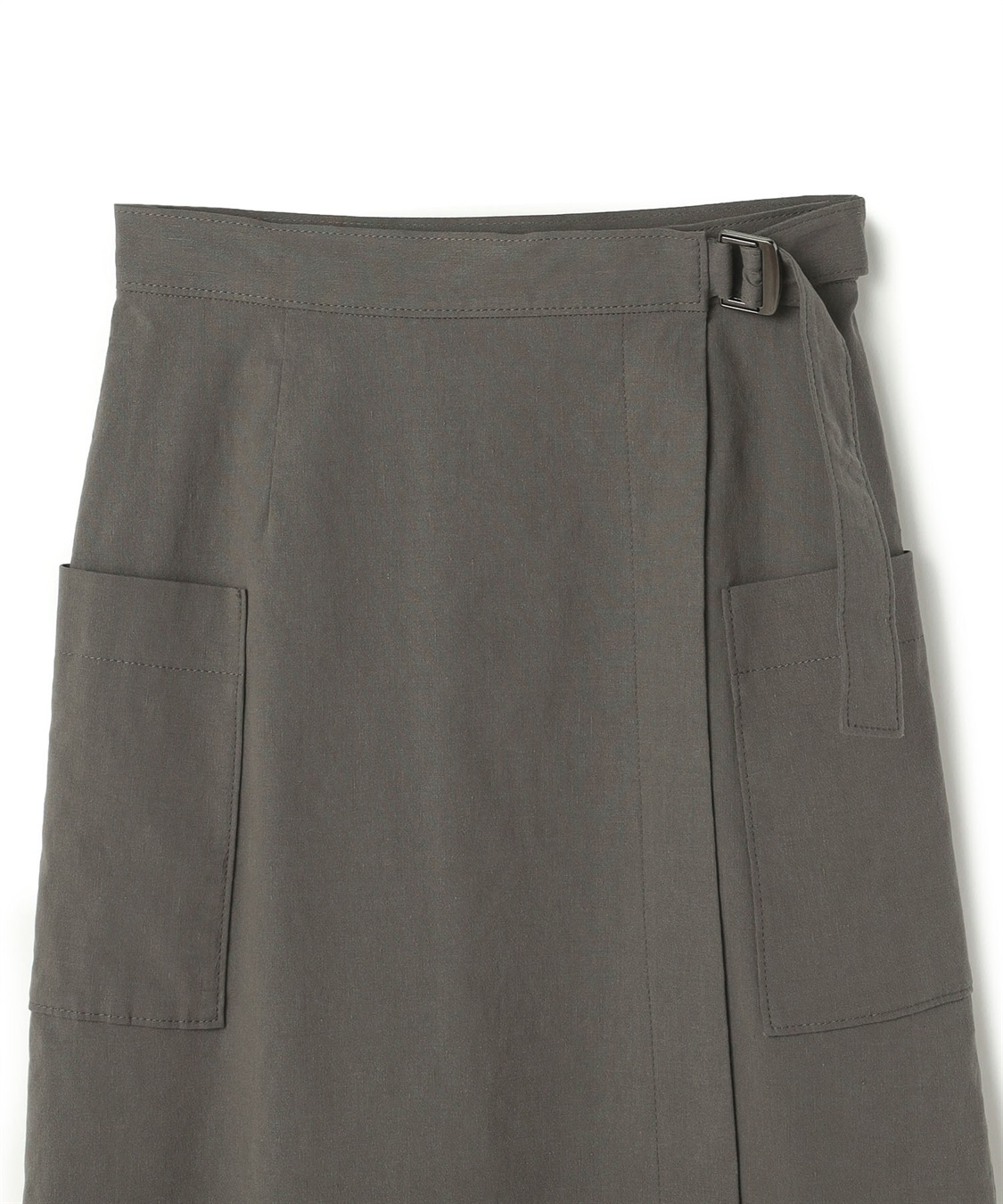 テンセルリネンラップスカート 49AV JUNKO SHIMADA｜クロス