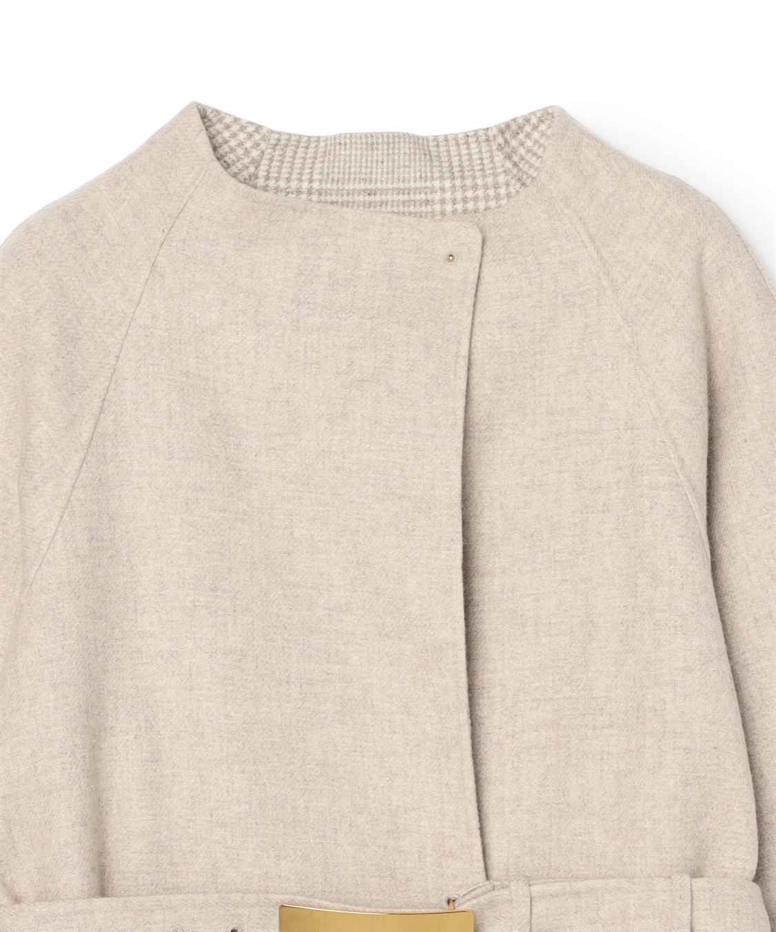 49AV JUNKO SHIMADA Wフェイスウール混コート_sub_2