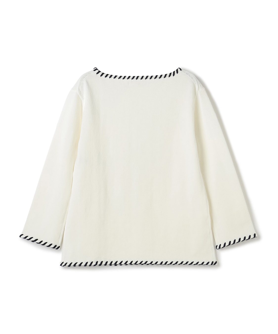 ステッチボートネックニット 49AV.junko shimada｜クロスプラス