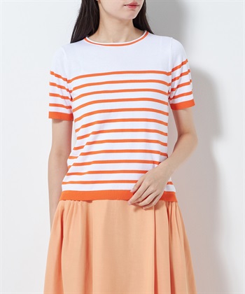 49AV JUNKO SHIMADA 【WEB限定】イタリーコットン半袖ニットトップス_subthumb_4
