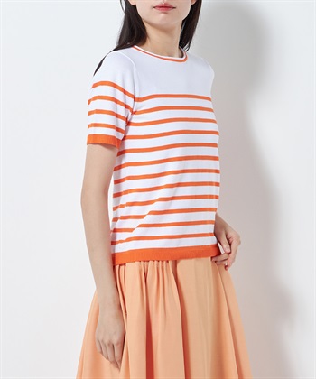 49AV JUNKO SHIMADA 【WEB限定】イタリーコットン半袖ニットトップス_subthumb_5