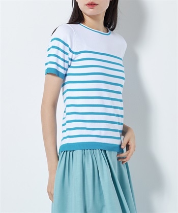 49AV JUNKO SHIMADA 【WEB限定】イタリーコットン半袖ニットトップス_subthumb_8