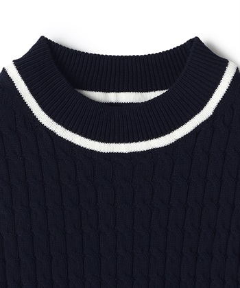 TIME SALE】ケーブルニットノースリーブトップス 49AV JUNKO SHIMADA