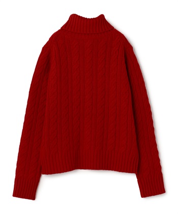 ケーブル編みタートルネックニット 49AV JUNKO SHIMADA｜クロスプラス