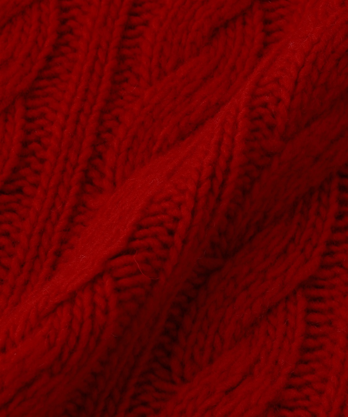 TIME SALE】ケーブル編みタートルネックニット 49AV JUNKO