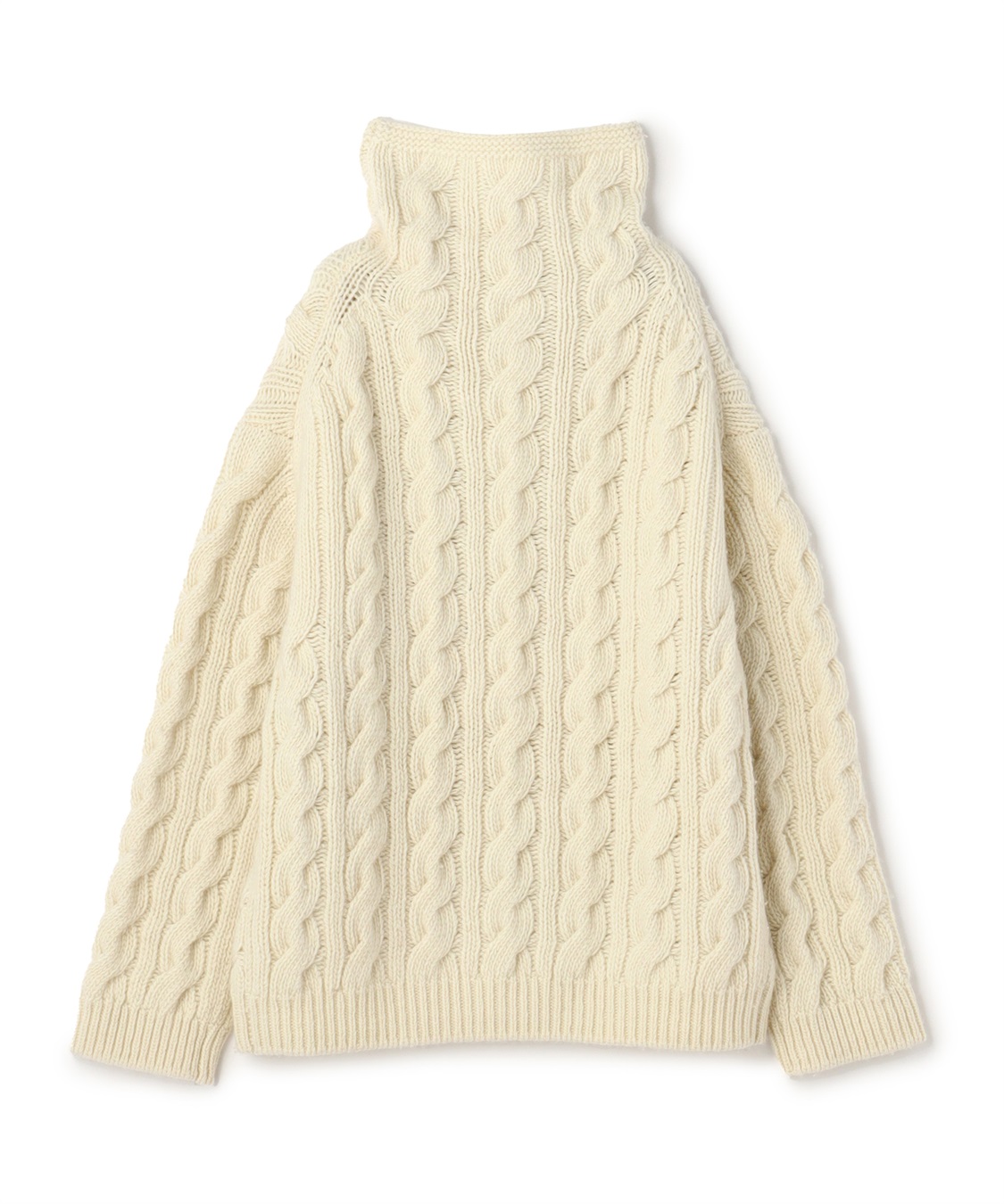 ケーブル編みハイネックニット 49AV JUNKO SHIMADA｜クロスプラス公式