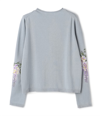 49AV JUNKO SHIMADA ウィステリア刺繍ニットカーディガン_subthumb_1