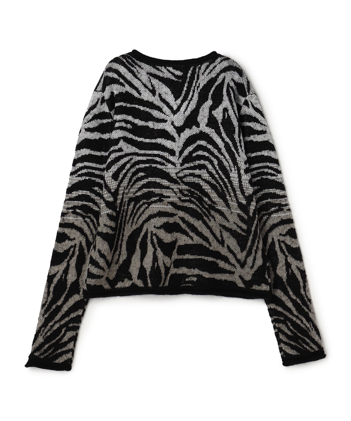 モノトーンアニマルプリントカーディガン アニマル柄カーディガン 49AV JUNKO SHIMADA｜クロスプラス公式通販サイト