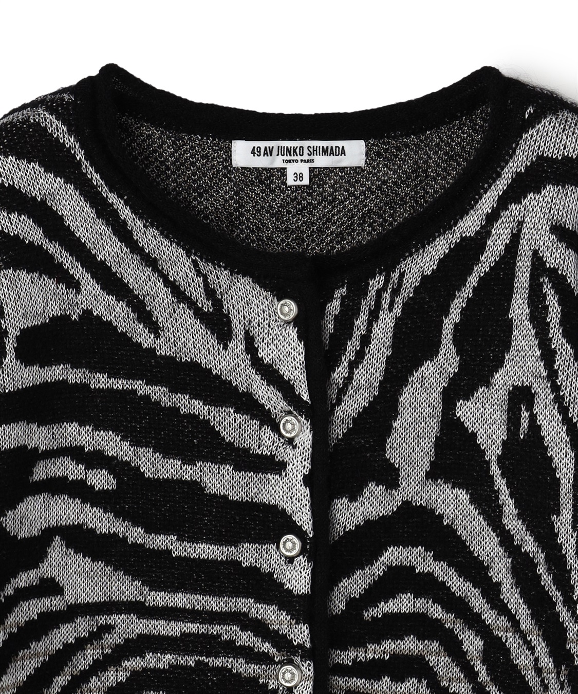 アニマル柄カーディガン 49AV JUNKO SHIMADA｜クロスプラス公式通販サイト