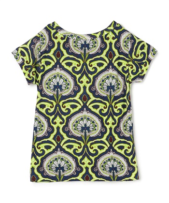 49AV JUNKO SHIMADA オリエンタル柄半袖プルオーバーブラウス_subthumb_1