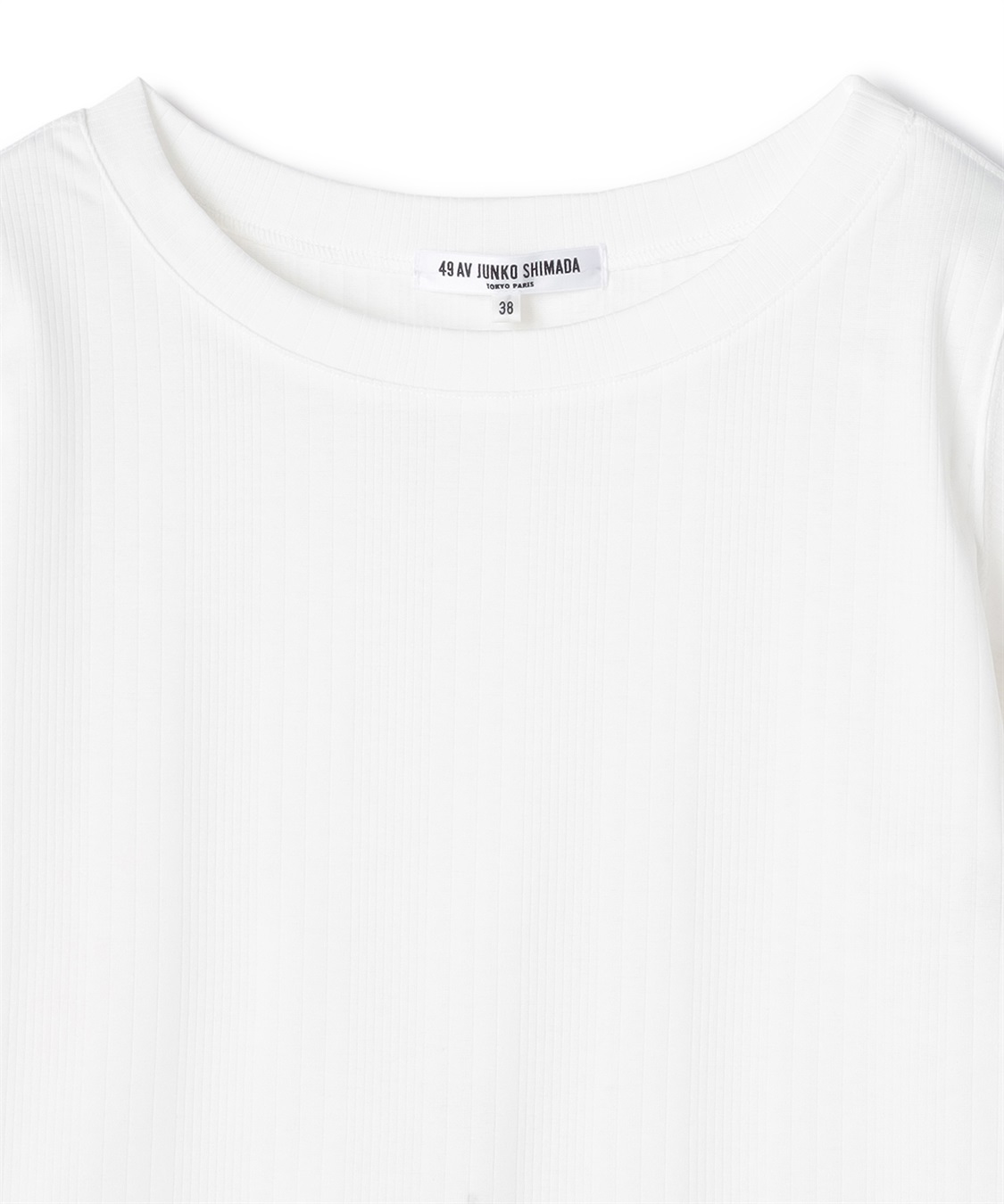 49AV JUNKO SHIMADA 【TIME SALE】リブミックスTシャツ_sub_2