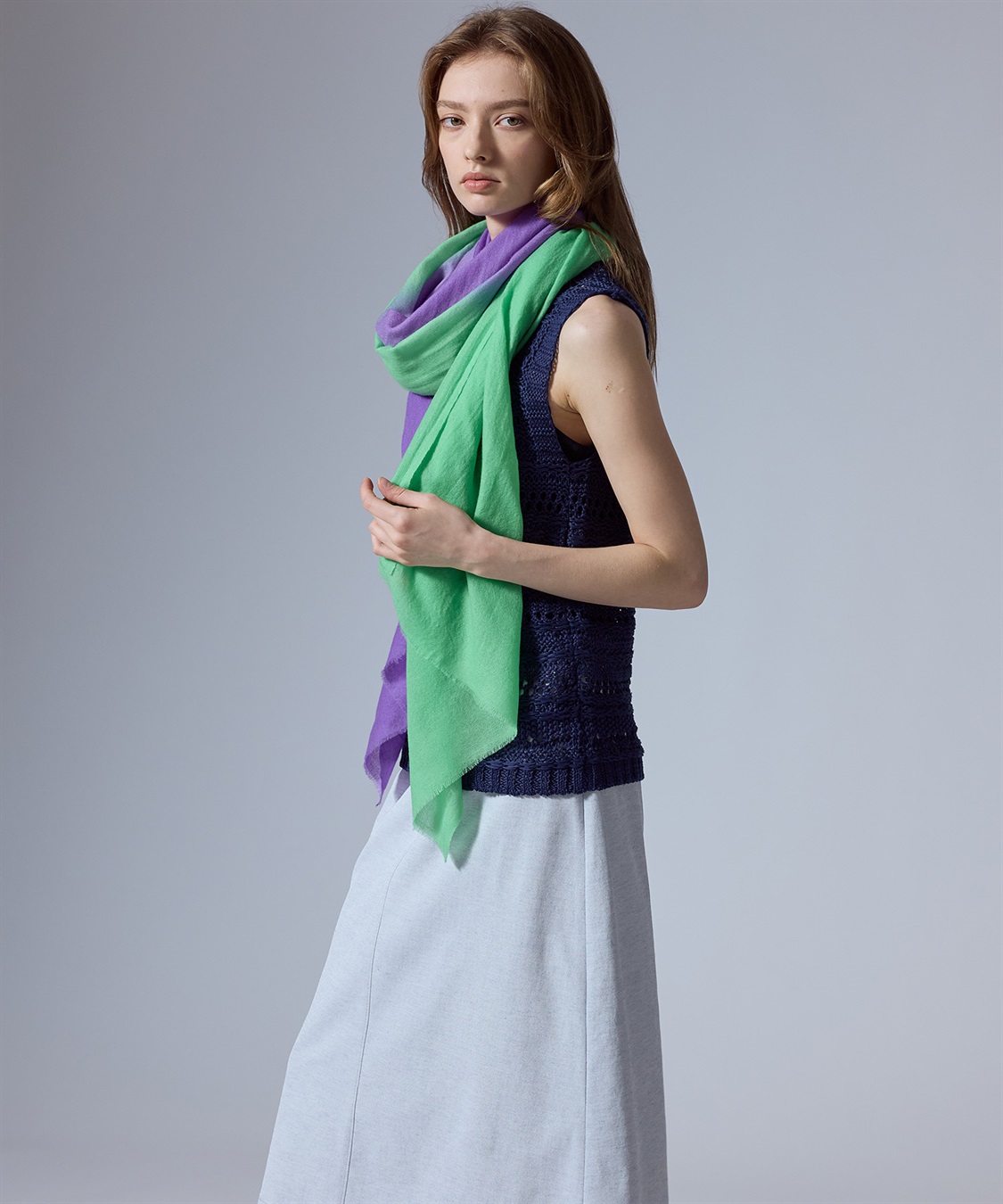 49AV JUNKO SHIMADA バイカラーストール_sub_11