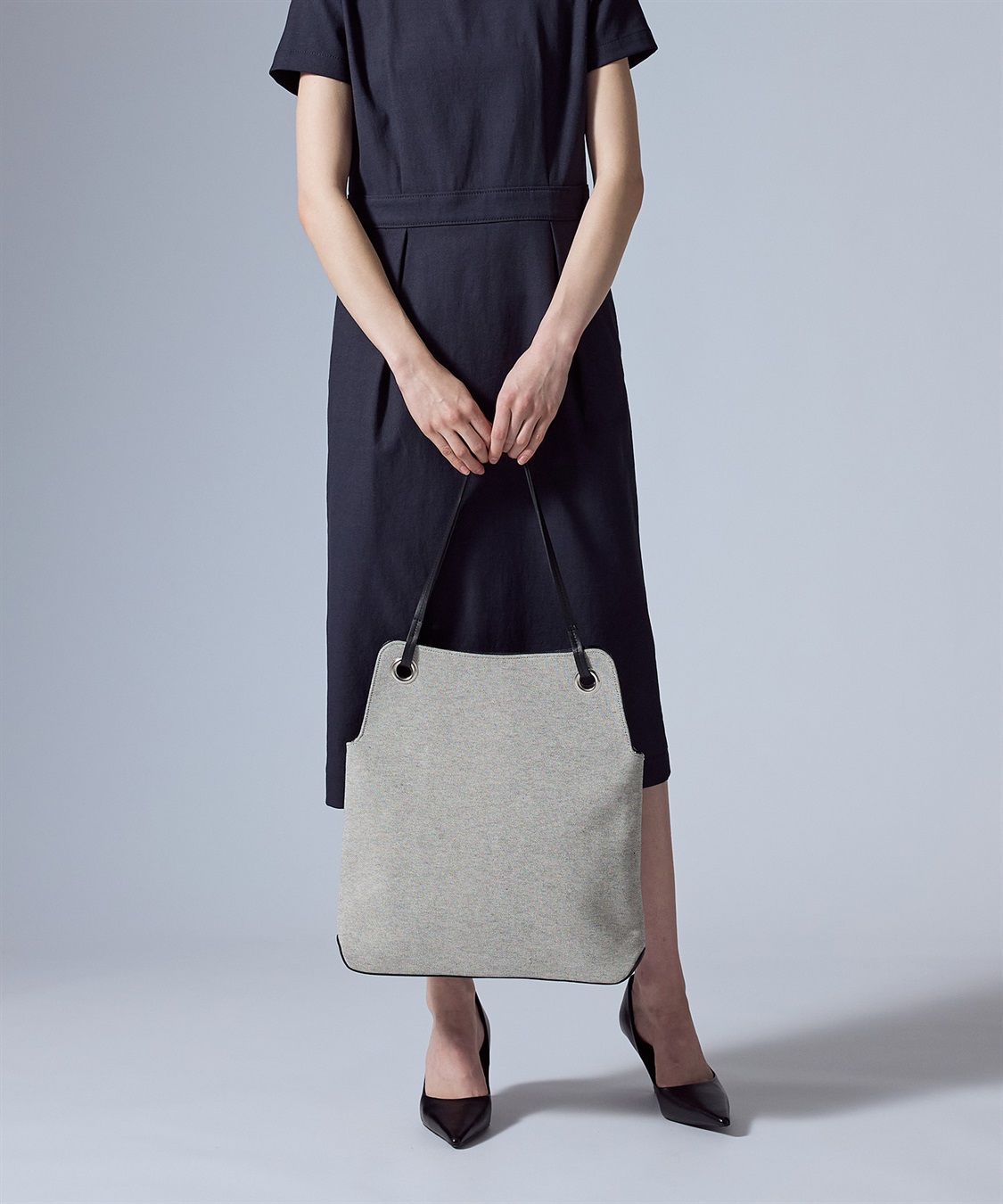 異素材ミックスショルダーバッグ 49AV JUNKO SHIMADA｜クロスプラス