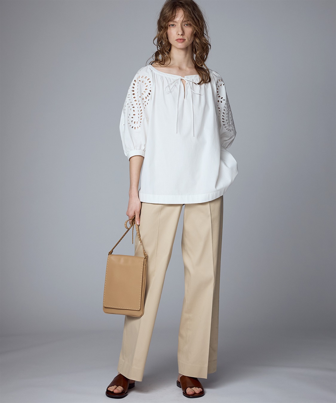 49AV JUNKO SHIMADA 【CHRISTMAS SALE】ステッチレザーショルダー_sub_7