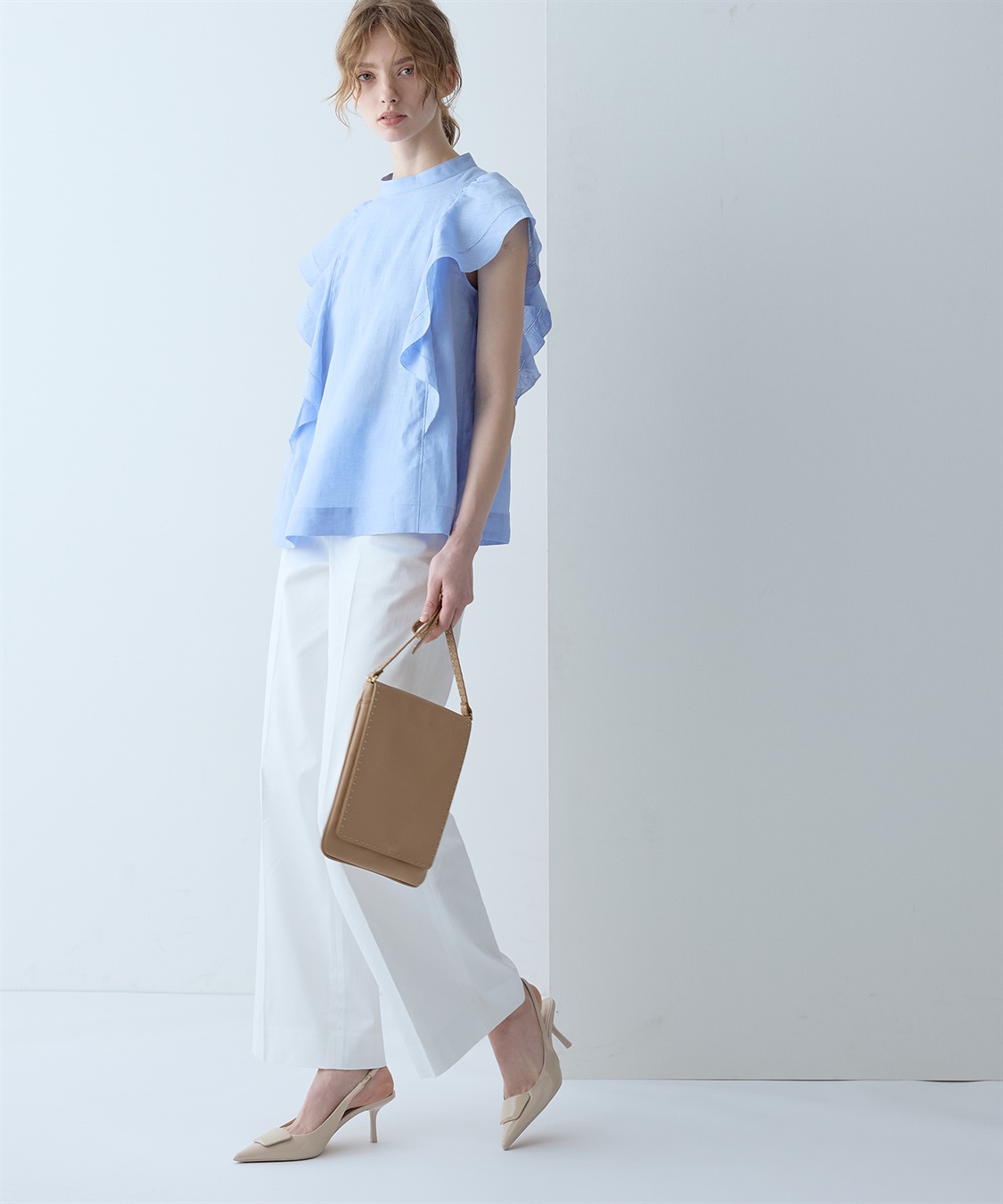 49AV JUNKO SHIMADA 【CHRISTMAS SALE】ステッチレザーショルダー_sub_9