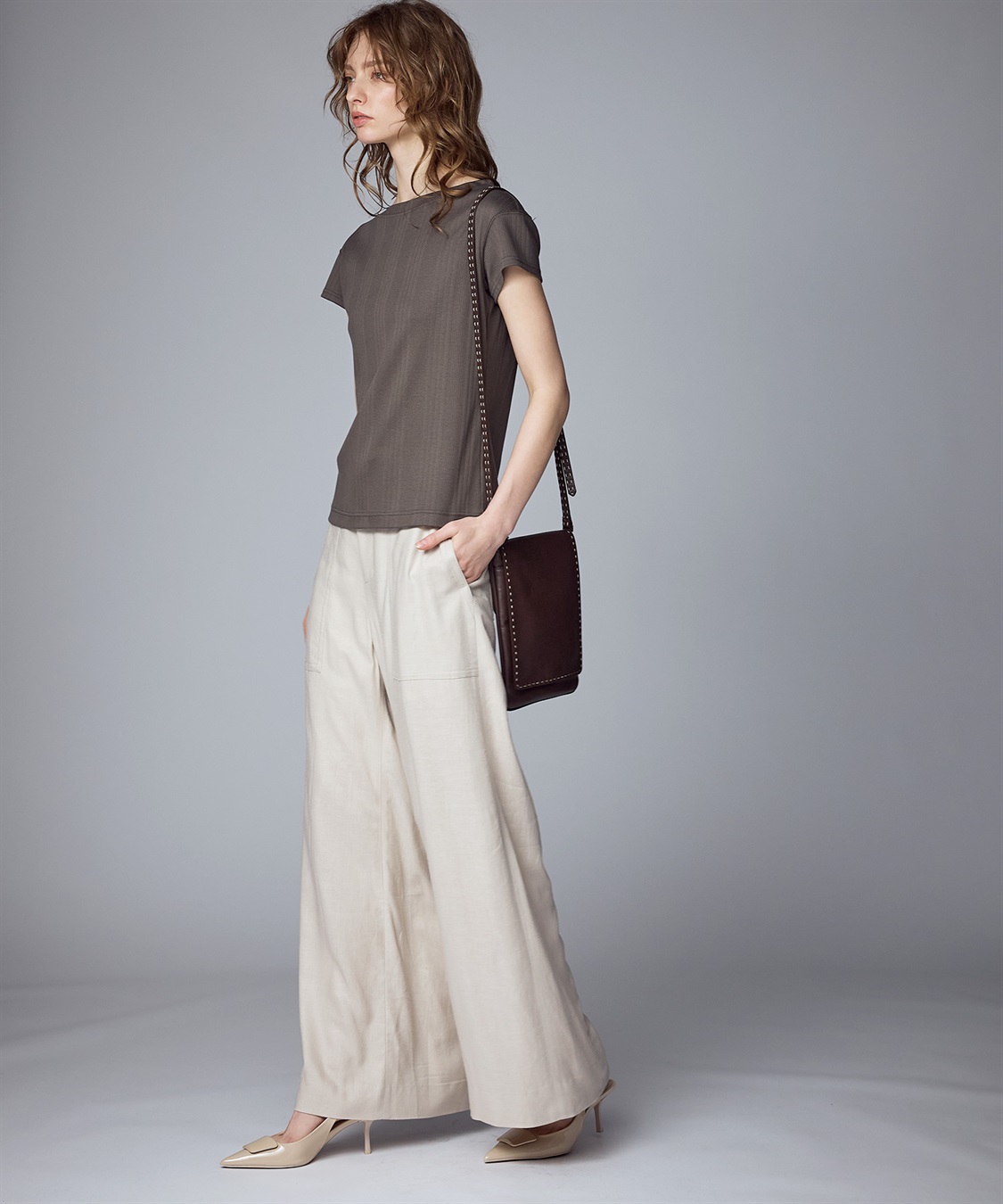 49AV JUNKO SHIMADA 【CHRISTMAS SALE】ステッチレザーショルダー_sub_17