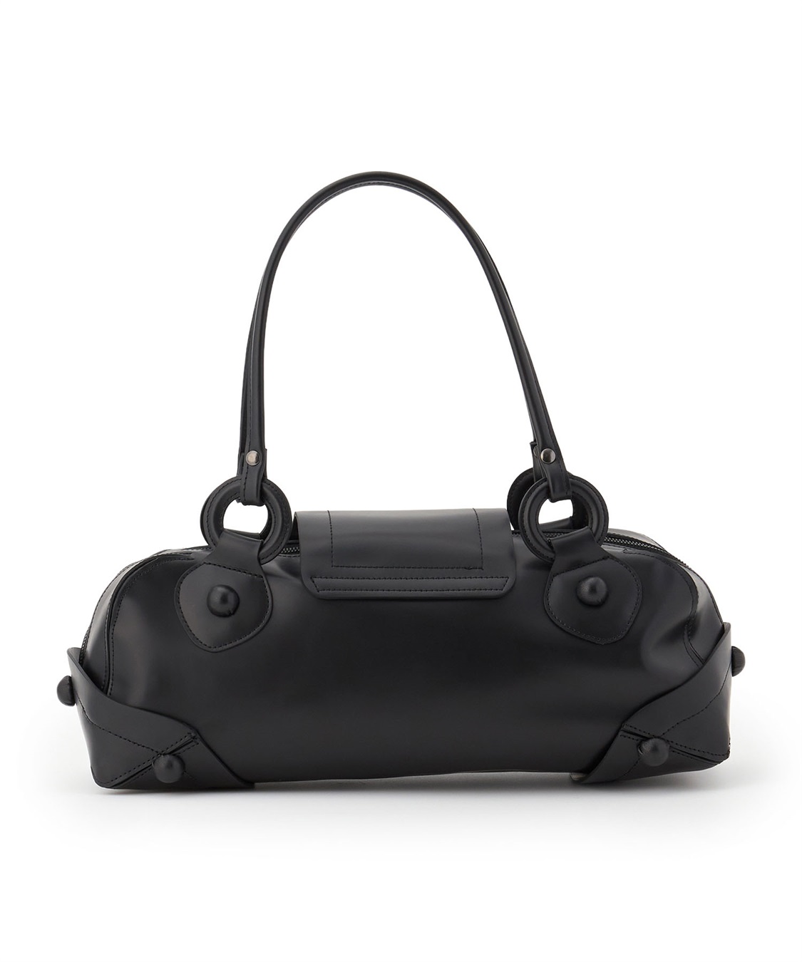 49AV JUNKO SHIMADA 横長シルエットフラップハンドバッグ_sub_8