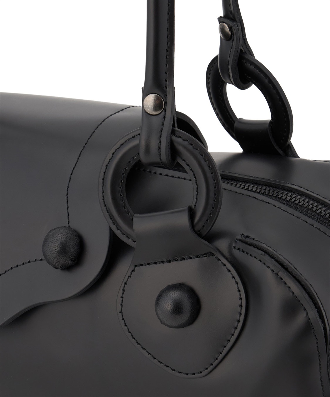 49AV JUNKO SHIMADA 横長シルエットフラップハンドバッグ_sub_9