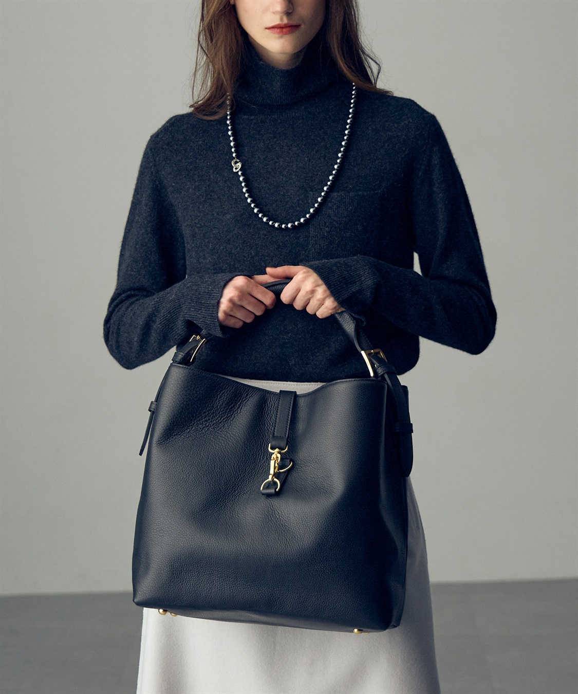 49AV JUNKO SHIMADA 【CHRISTMAS SALE】ベルト留めデザインハンドバッグ_sub_10