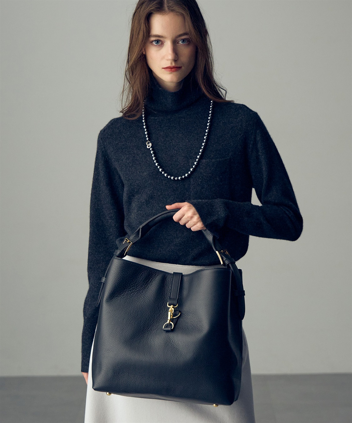 49AV JUNKO SHIMADA 【CHRISTMAS SALE】ベルト留めデザインハンドバッグ_sub_11