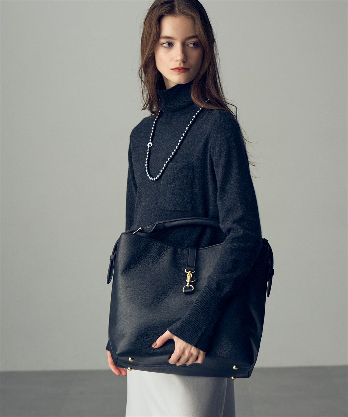 49AV JUNKO SHIMADA 【CHRISTMAS SALE】ベルト留めデザインハンドバッグ_sub_13