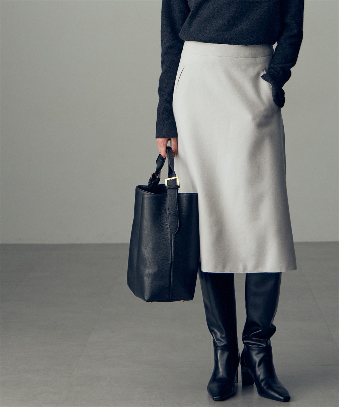 49AV JUNKO SHIMADA 【CHRISTMAS SALE】ベルト留めデザインハンドバッグ_sub_15