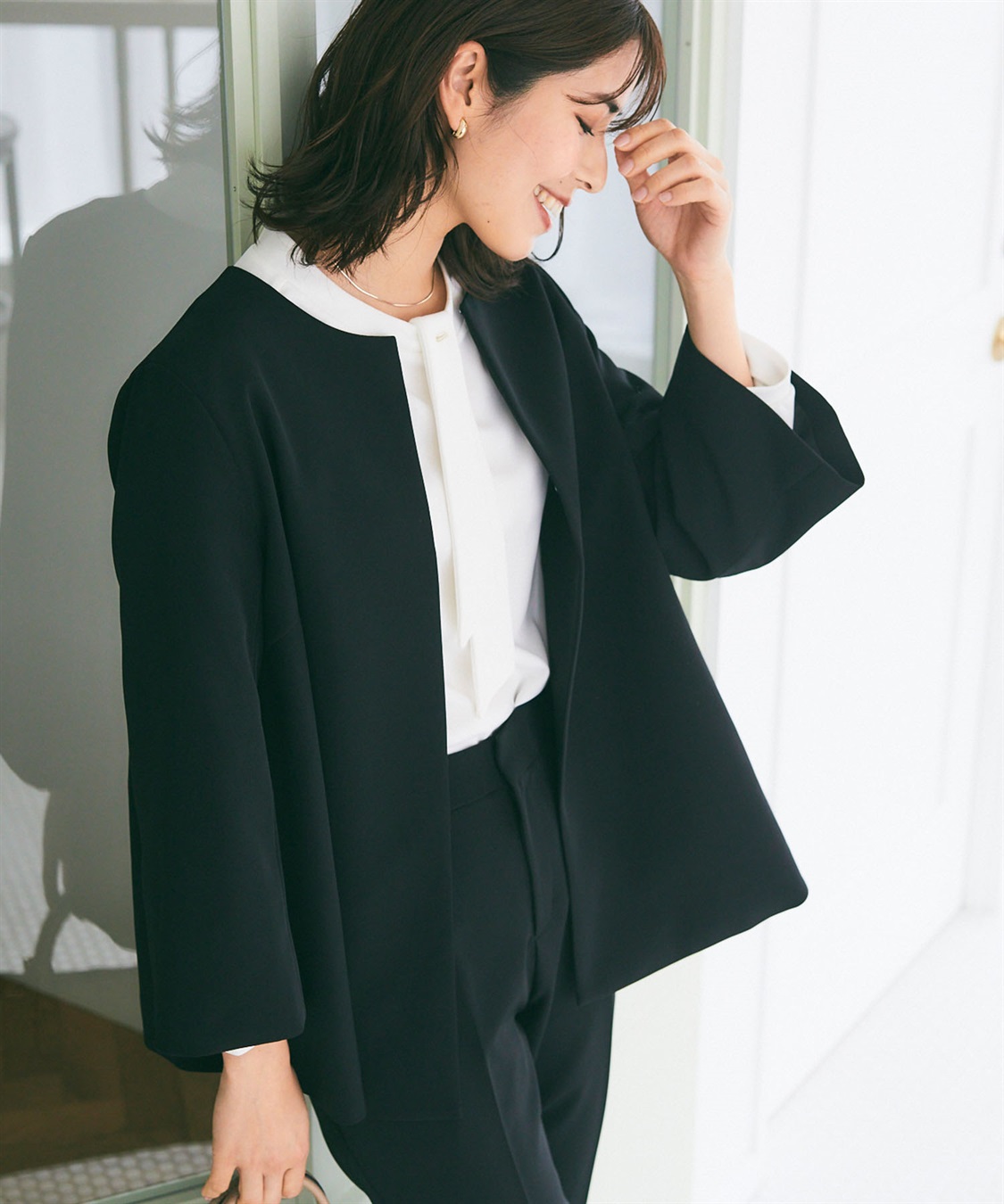 CROSS FUNCTION 【メディア掲載】《おうちで洗える・UV・防シワ》正解スーツ【CF/クロスファンクション】_sub_24